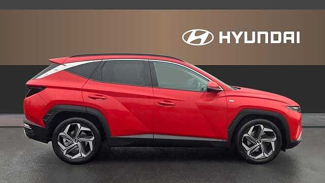 Hyundai TUCSON 1.6 TGDi 48V MHD Ultimate 5dr 2WD DCT Petrol Estate Red