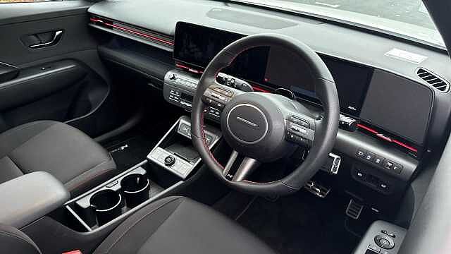 Hyundai KONA 1.6T 138 N Line 5dr DCT Petrol Hatchback Special Solid - Atlas White