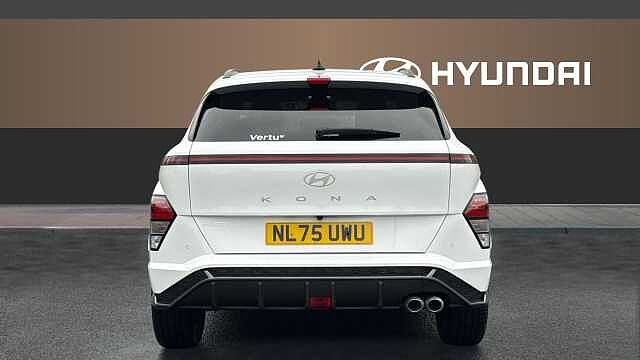 Hyundai KONA 1.6T 138 N Line 5dr DCT Petrol Hatchback Special Solid - Atlas White