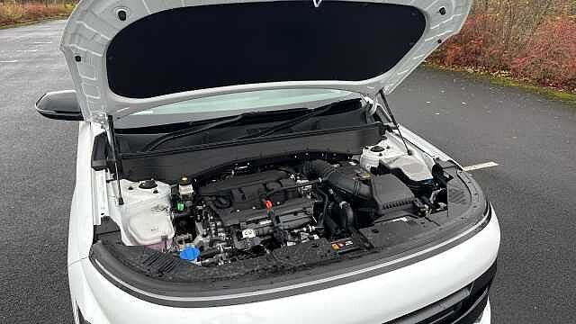 Hyundai KONA 1.6T 138 N Line 5dr DCT Petrol Hatchback Special Solid - Atlas White