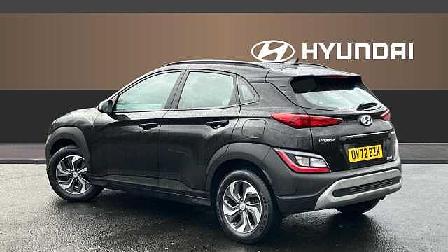 Hyundai KONA 1.6 GDi Hybrid SE Connect 5dr DCT Hybrid Hatchback Black
