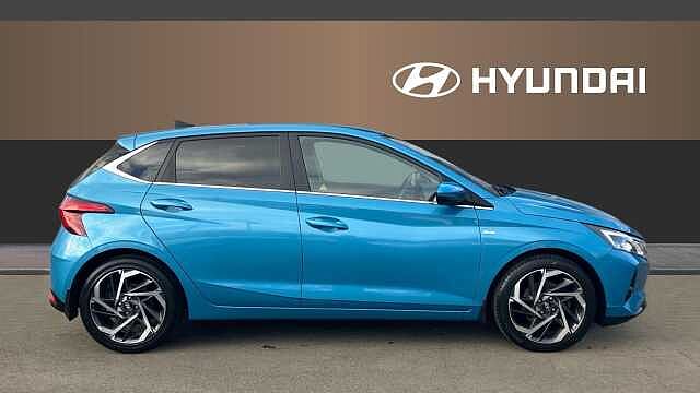 Hyundai I20 1.0T GDi 48V MHD Premium 5dr Petrol Hatchback Turquoise