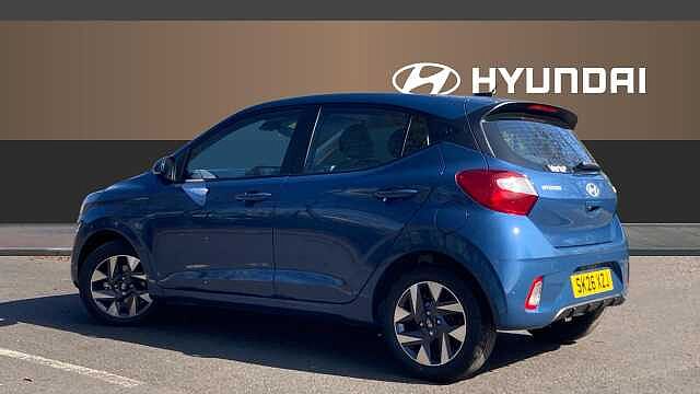 Hyundai I10 1.0 [63] Advance 5dr Auto [Nav] Petrol Hatchback Vibrant Blue - Pearl