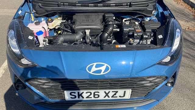 Hyundai I10 1.0 [63] Advance 5dr Auto [Nav] Petrol Hatchback Vibrant Blue - Pearl