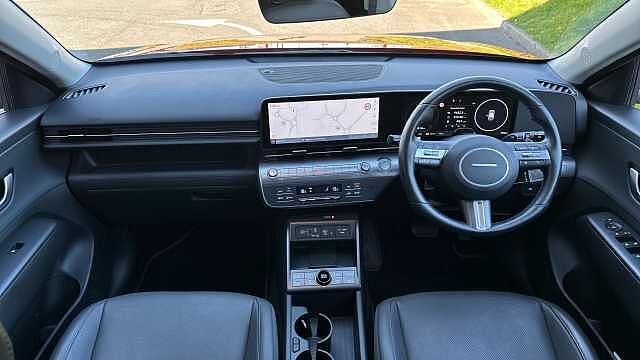 Hyundai KONA 1.6 Hybrid 129 Ultimate 5dr DCT Hybrid Hatchback Orange
