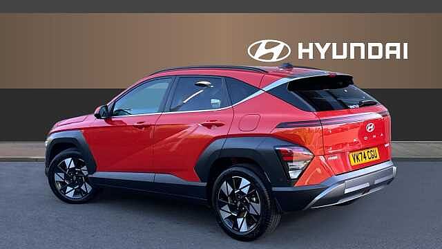 Hyundai KONA 1.6 Hybrid 129 Ultimate 5dr DCT Hybrid Hatchback Orange