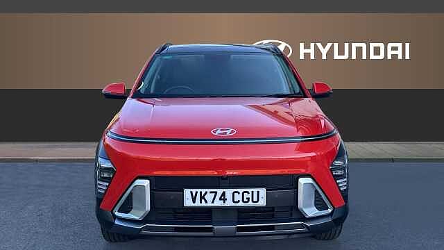 Hyundai KONA 1.6 Hybrid 129 Ultimate 5dr DCT Hybrid Hatchback Orange