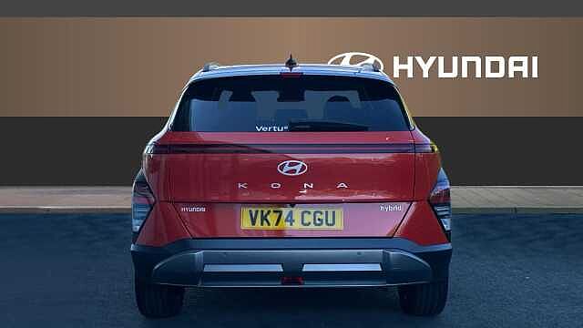 Hyundai KONA 1.6 Hybrid 129 Ultimate 5dr DCT Hybrid Hatchback Orange