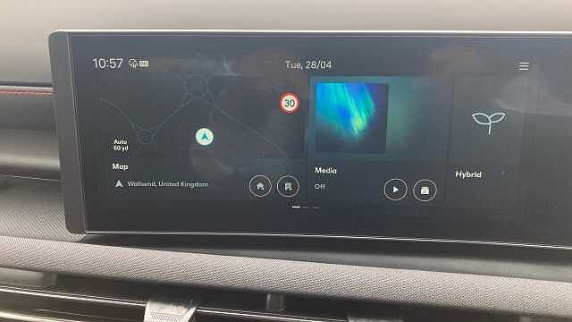 Hyundai TUCSON 1.6T 239 Hybrid N Line 5dr Auto Hybrid Estate White