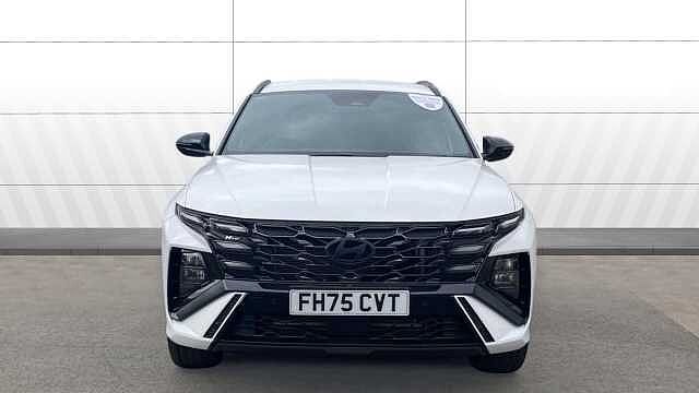 Hyundai TUCSON 1.6T 239 Hybrid N Line 5dr Auto Hybrid Estate White