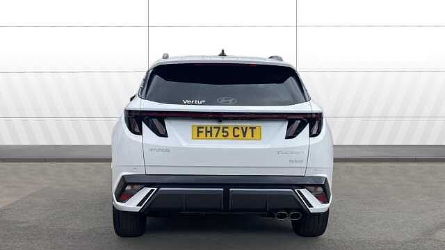 Hyundai TUCSON 1.6T 239 Hybrid N Line 5dr Auto Hybrid Estate White