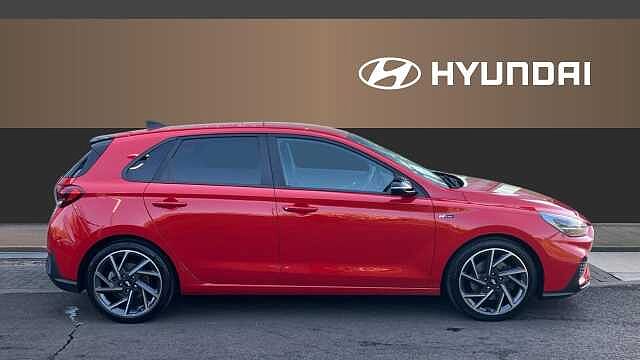 Hyundai I30 1.5T GDi N Line 5dr Petrol Hatchback Red