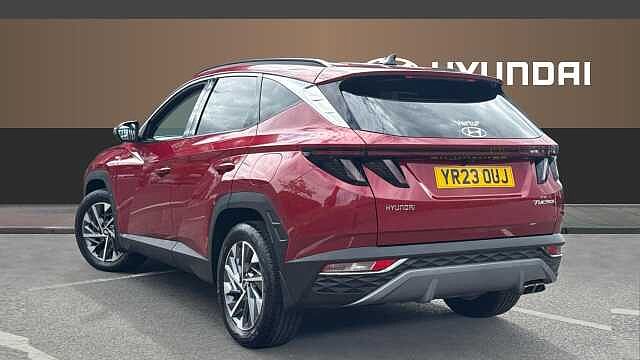 Hyundai TUCSON 1.6 TGDi 48V MHD Premium 5dr 2WD DCT Petrol Estate Red