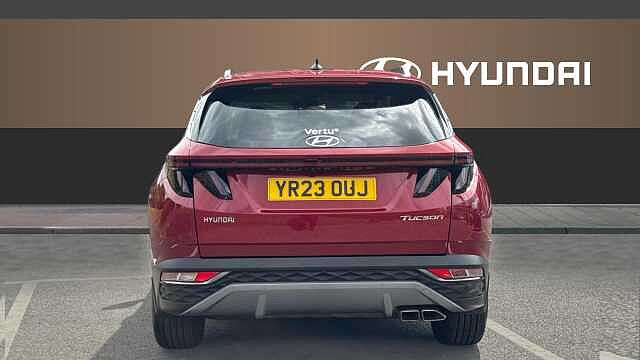 Hyundai TUCSON 1.6 TGDi 48V MHD Premium 5dr 2WD DCT Petrol Estate Red
