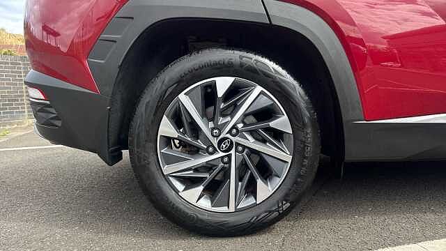 Hyundai TUCSON 1.6 TGDi 48V MHD Premium 5dr 2WD DCT Petrol Estate Red