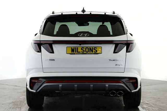 Hyundai TUCSON 1.6 TGDi Plug-in Hybrid N Line 5dr 4WD Auto Estate White