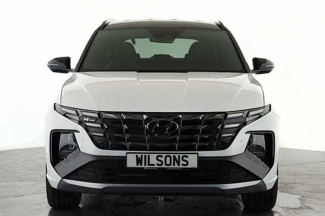 Hyundai TUCSON 1.6 TGDi Plug-in Hybrid N Line 5dr 4WD Auto Estate White