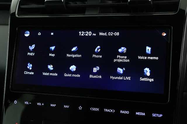 Hyundai TUCSON 1.6 TGDi Plug-in Hybrid N Line 5dr 4WD Auto Estate White