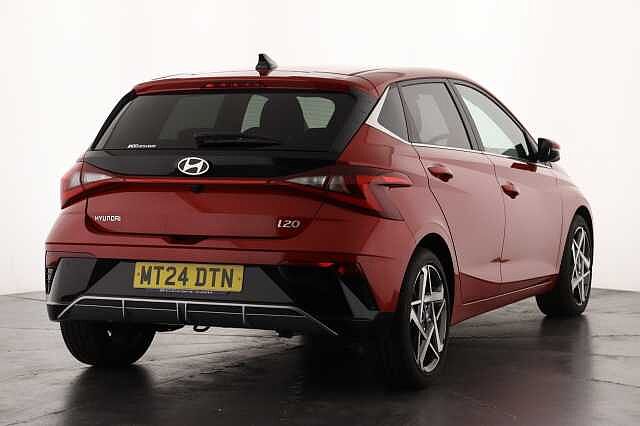 Hyundai I20 1.0T GDi Ultimate 5dr DCT Hatchback Red