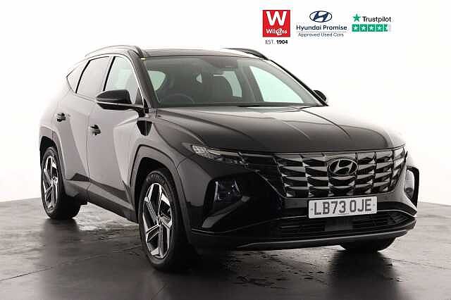 Hyundai TUCSON 1.6 TGDi Hybrid 230 Ultimate 5dr 2WD Auto Estate Black