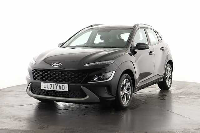 Hyundai KONA 1.6 GDi Hybrid SE Connect 5dr DCT Hatchback Black