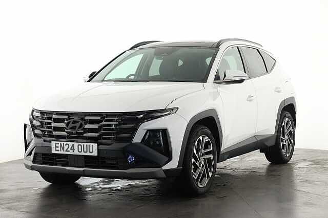 Hyundai TUCSON 1.6T Hybrid Ultimate 5dr Auto Estate White