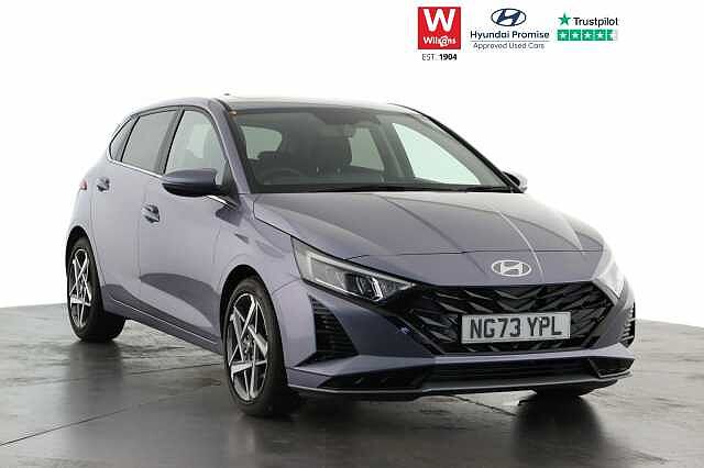 Hyundai I20 1.0T GDi Ultimate 5dr DCT Hatchback Blue