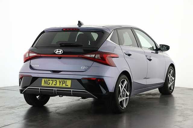 Hyundai I20 1.0T GDi Ultimate 5dr DCT Hatchback Blue