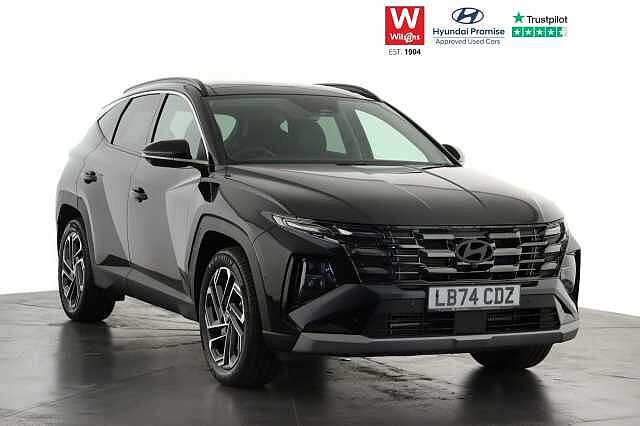 Hyundai TUCSON 1.6T Hybrid Ultimate 5dr Auto Estate Black
