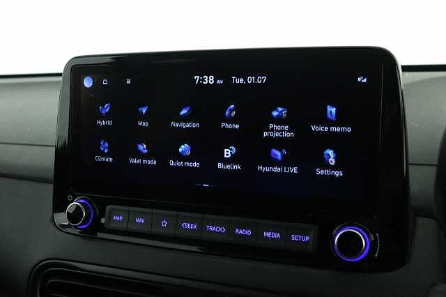 Hyundai KONA 1.6 GDi Hybrid Premium 5dr DCT Hatchback Black