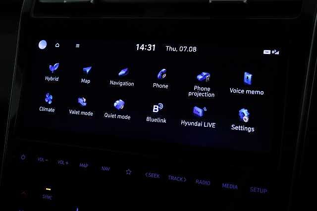 Hyundai TUCSON 1.6 TGDi Hybrid 230 Ultimate 5dr 2WD Auto Black