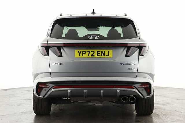 Hyundai TUCSON 1.6 TGDi Hybrid 230 N Line S 5dr 2WD Auto Silver