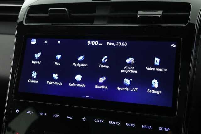 Hyundai TUCSON 1.6 TGDi Hybrid 230 N Line S 5dr 2WD Auto Silver