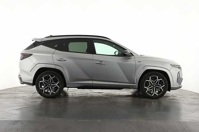 Hyundai TUCSON 1.6 TGDi Hybrid 230 N Line S 5dr 2WD Auto Silver