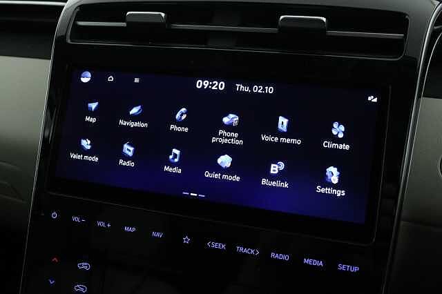 Hyundai TUCSON 1.6 TGDi 48V MHD Ultimate 5dr 2WD DCT Blue