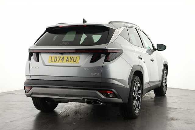 Hyundai TUCSON 1.6T Hybrid Ultimate 5dr Auto Silver