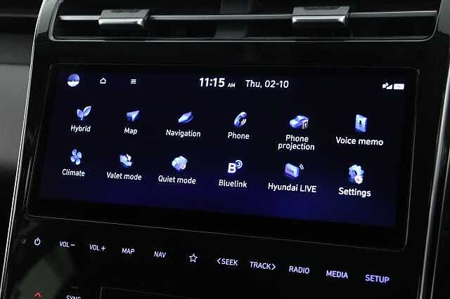 Hyundai TUCSON 1.6 TGDi Hybrid 230 Premium 5dr 2WD Auto Black