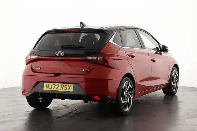 Hyundai I20 1.0T GDi 48V MHD Ultimate 5dr DCT Red