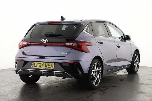 Hyundai I20 1.0T GDi Ultimate 5dr DCT Blue