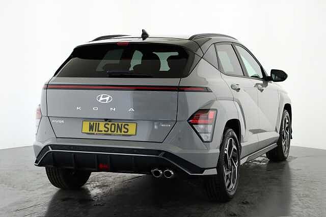 Hyundai KONA 1.6 GDi Hybrid N Line 5dr DCT Metallic - Cyber grey