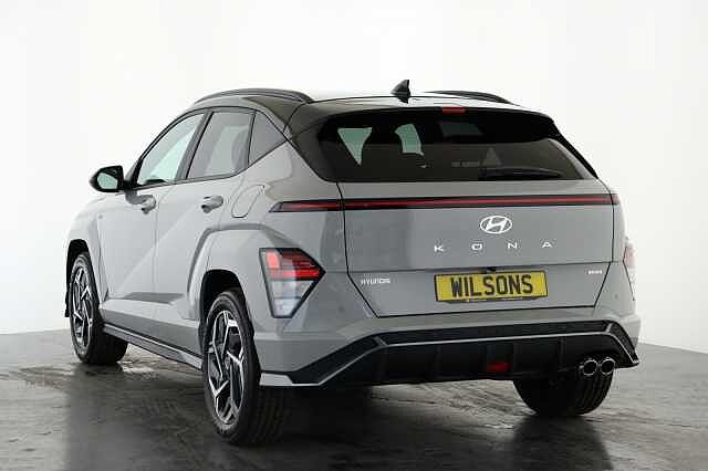 Hyundai KONA 1.6 GDi Hybrid N Line 5dr DCT Metallic - Cyber grey