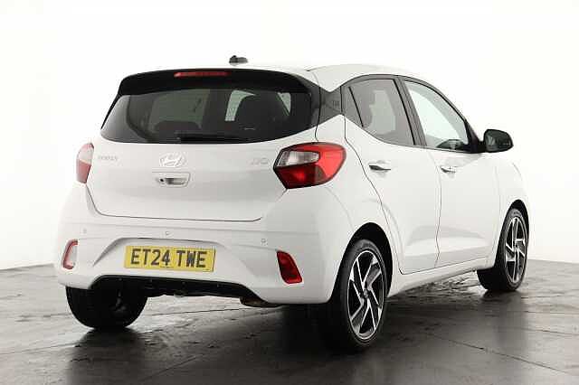 Hyundai I10 1.0 [63] Premium 5dr Auto [Nav] White