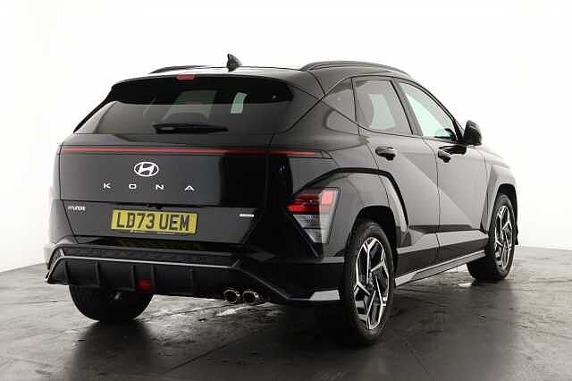 Hyundai KONA 1.6 GDi Hybrid N Line 5dr DCT BLACK