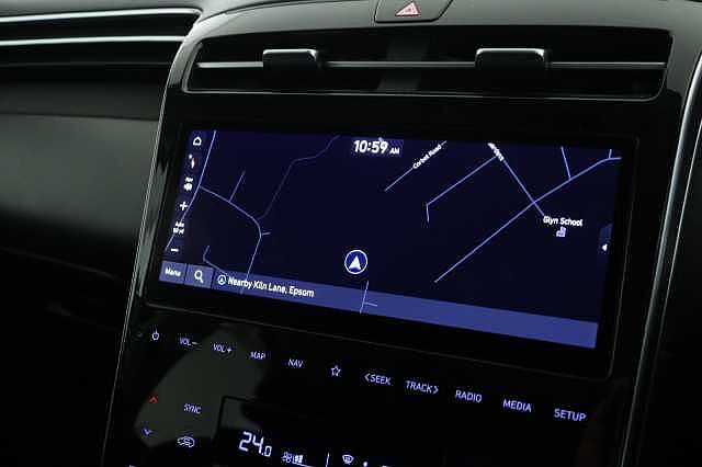 Hyundai TUCSON 1.6 TGDi Hybrid 230 Premium 5dr 2WD Auto Pearl - Serenity white