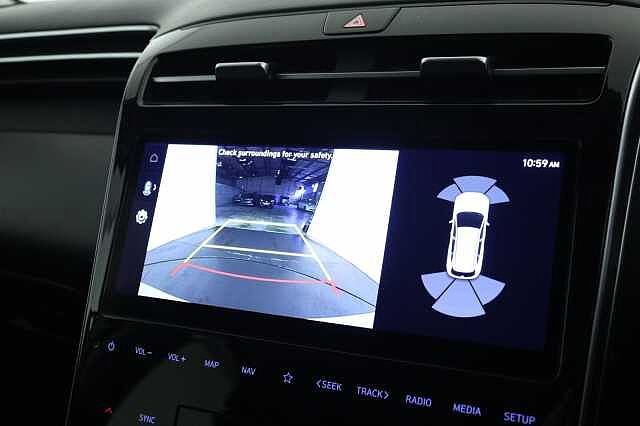 Hyundai TUCSON 1.6 TGDi Hybrid 230 Premium 5dr 2WD Auto Pearl - Serenity white