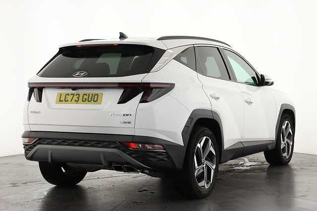 Hyundai TUCSON 1.6 TGDi Hybrid 230 Premium 5dr 2WD Auto Pearl - Serenity white