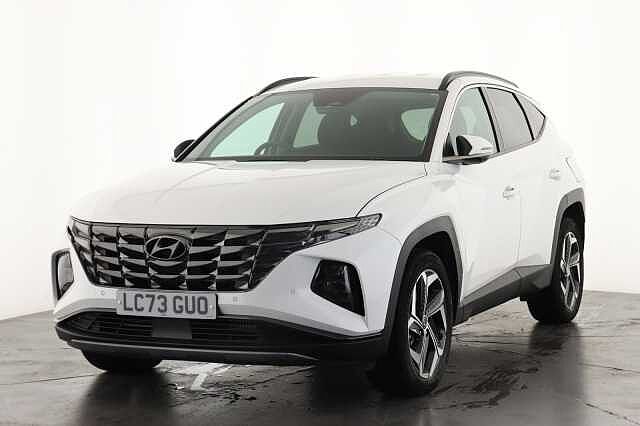 Hyundai TUCSON 1.6 TGDi Hybrid 230 Premium 5dr 2WD Auto Pearl - Serenity white
