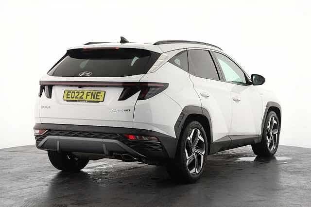 Hyundai TUCSON 1.6 TGDi 48V MHD Ultimate 5dr 2WD DCT White
