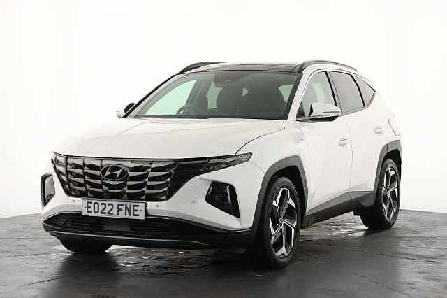 Hyundai TUCSON 1.6 TGDi 48V MHD Ultimate 5dr 2WD DCT White