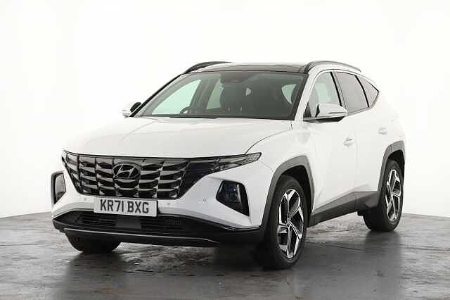 Hyundai TUCSON 1.6 TGDi Hybrid 230 Ultimate 5dr 2WD Auto White